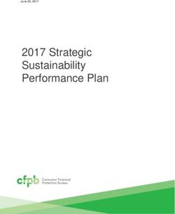 2017 Strategic Sustainability Performance Plan - June 30, 2017 - CFPB
