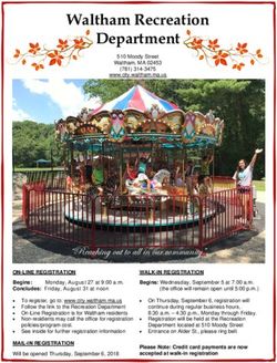 Waltham Recreation Department - City of Waltham