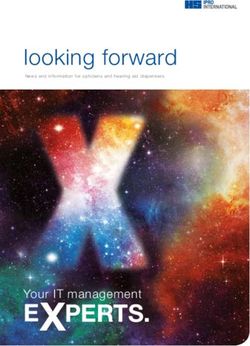 EXPERTS - looking forward News and information for opticians and hearing aid dispensers - Haag-Streit Diagnostics