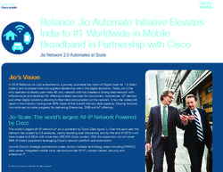 Reliance Jio Automate Initiative Elevates India to #1 Worldwide in Mobile Broadband in Partnership with Cisco