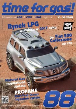 PROPANE Natural Gas regulations update - CZAS NA GAZ!
