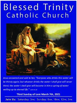 Third Sunday of Lent March 7th, 2021 - cloudfront.net