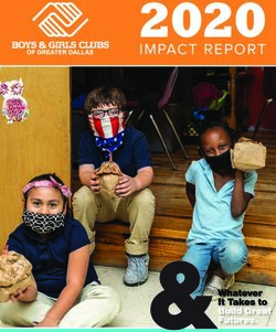 2020 IMPACT REPORT - Boys & Girls Clubs of Greater Dallas