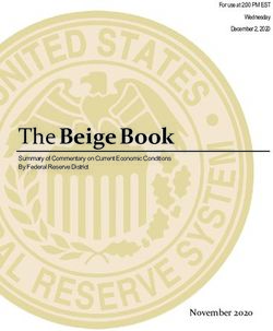The Beige Book - November 2020