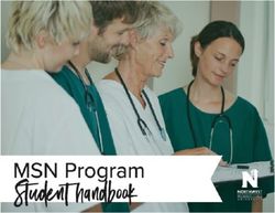 Revised July 2021 - Northwest Missouri State University