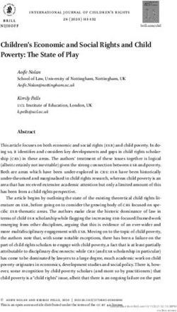 Children's Economic and Social Rights and Child Poverty: The State of Play - Brill