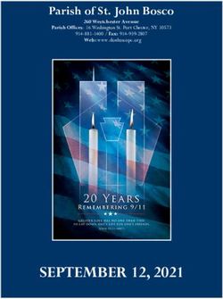 SEPTEMBER 12, 2021 - Parish of St. John Bosco 260 Westchester Avenue Parish Offices: 16 Washington St. Port Chester, NY 10573 - Port Chester ...