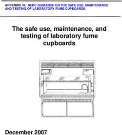 The safe use, maintenance, and testing of laboratory fume cupboards - December 2007