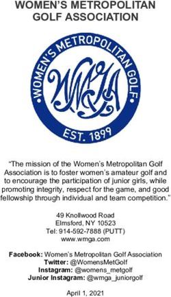 WOMEN'S METROPOLITAN GOLF ASSOCIATION