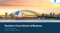 Southern Cross School of Business - Student Handbook 2021-22