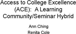Access to College Excellence (ACE): A Learning Community/Seminar Hybrid - Ann Ching Renita Cole