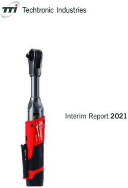Interim Report 2021 - Investor Relations
