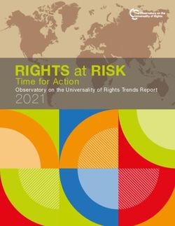 RIGHTS at RISK 2021 Observatory on the Universality of Rights Trends Report - AWID