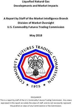 Liquefied Natural Gas Developments and Market Impacts A Report by Staff of the Market Intelligence Branch Division of Market Oversight U.S ...