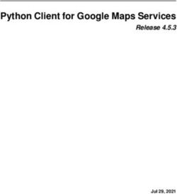 Python Client for Google Maps Services - Release 4.5.3 - Jul 29, 2021