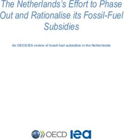 The Netherlands's Effort to Phase Out and Rationalise its Fossil-Fuel Subsidies - OECD