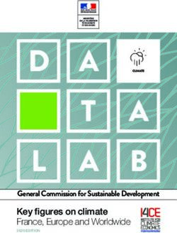 General Commission for Sustainable Development - Key figures on climate France, Europe and Worldwide 2020 ...
