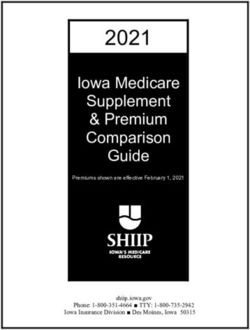 2021 Iowa Medicare Supplement & Premium Comparison Guide - shiip.iowa.gov Phone: 1-800-351-4664 TTY: 1-800-735-2942 Iowa Insurance Division ...