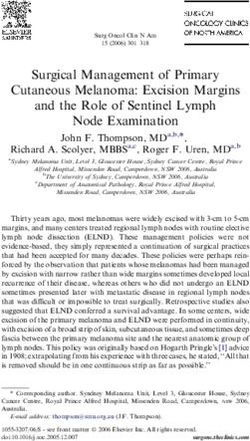 Surgical Management of Primary Cutaneous Melanoma: Excision Margins and the Role of Sentinel Lymph Node Examination