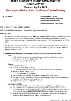 BOARD OF GARRETT COUNTY COMMISSIONERS PUBLIC MEETING