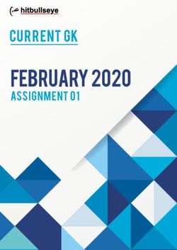 FEBRUARY 2020 Assignment 01 - Current GK