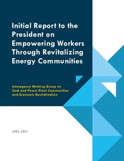 Initial Report to the President on Empowering Workers Through Revitalizing Energy Communities