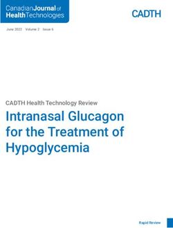 Intranasal Glucagon for the Treatment of Hypoglycemia - CADTH Health Technology Review