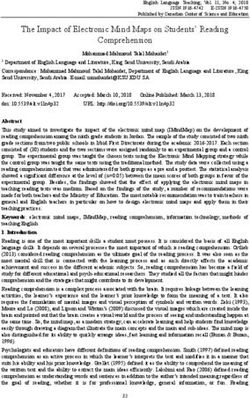 The Impact of Electronic Mind Maps on Students' Reading Comprehension - Eric