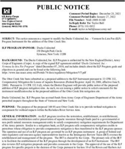 PUBLIC NOTICE - U. S. Army Corps of Engineers, New England ...
