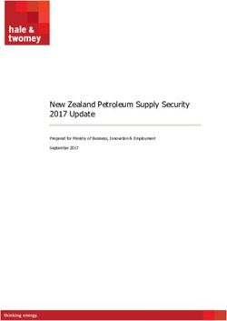 New Zealand Petroleum Supply Security 2017 Update - MBIE