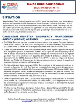 SITUATION - Nevis Disaster Management