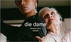 Die dame Mediakit 2020 - media Impact - Media Impact