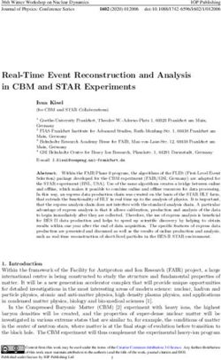 Real-Time Event Reconstruction and Analysis in CBM and STAR Experiments - Inspire HEP