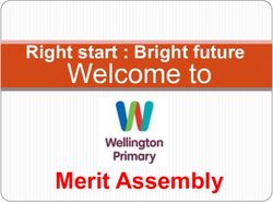 Welcome to - Merit Assembly - Right start : Bright future