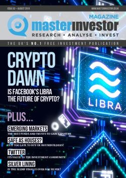 Crypto Dawn Is Facebook's Libra the future of crypto? - Master Investor