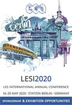 SPONSORSHIP & EXHIBITION OPPORTUNITIES