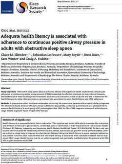 Adequate health literacy is associated with adherence to continuous positive airway pressure in adults with obstructive sleep apnea