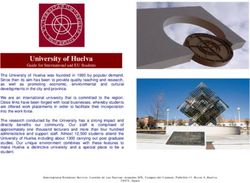 University of Huelva Guide for International and EU Students