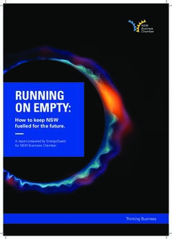 RUNNING ON EMPTY: How to keep NSW fuelled for the future - Thinking Business - Business Australia