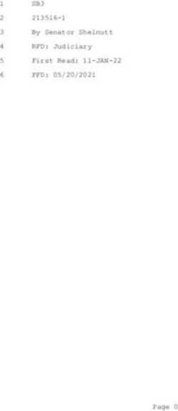 SB3 213516-1 By Senator Shelnutt RFD: Judiciary First Read: 11-JAN-22