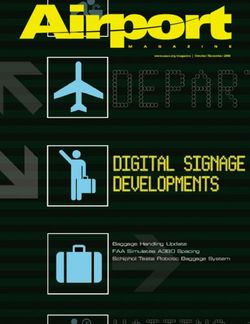 Baggage Handling Update FAA Simulates A380 Spacing Schiphol Tests Robotic Baggage System