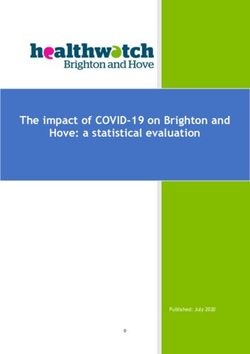 The impact of COVID-19 on Brighton and Hove: a statistical evaluation