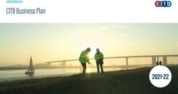 CITB Business Plan 2021-22