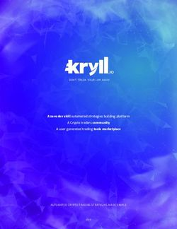 DON'T TRADE YOUR LIFE AWAY - AUTOMATED CRYPTO TRADING STRATEGIES MADE SIMPLE - Kryll.io