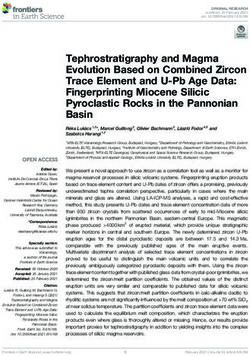 Tephrostratigraphy and Magma Evolution Based on Combined Zircon Trace Element and U-Pb Age Data: Fingerprinting Miocene Silicic Pyroclastic Rocks ...