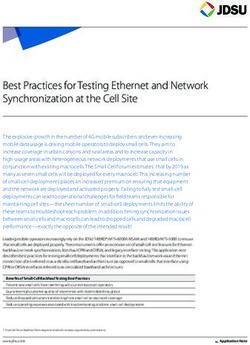 Best Practices for Testing Ethernet and Network Synchronization at the Cell Site