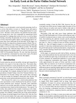 An Early Look at the Parler Online Social Network