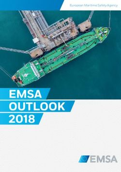 EMSA OUTLOOK 2018 - European Maritime Safety Agency - Europa EU
