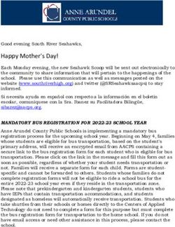 Happy Mother's Day! - South River High School