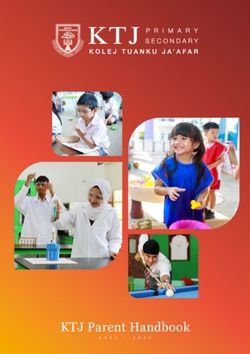 KTJ Parent Handbook - Kolej Tuanku Ja'afar